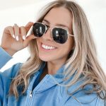 Sunny Square Aviator Sunglasses