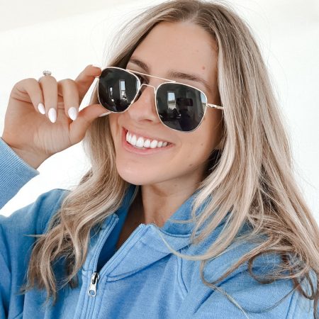 Sunny Square Aviator Sunglasses